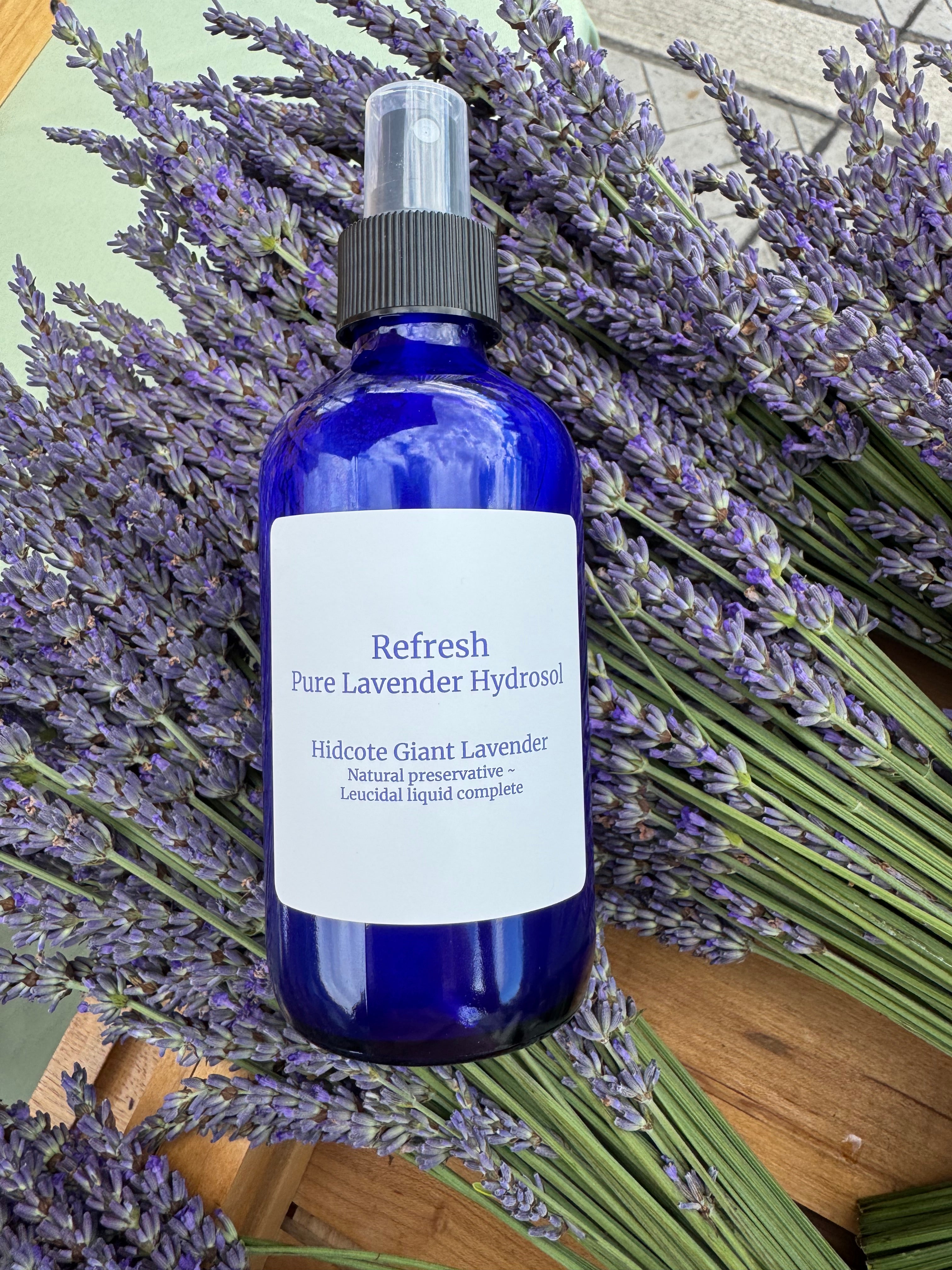 Farm-Distilled Hidcote Giant Lavender Hydrosol
